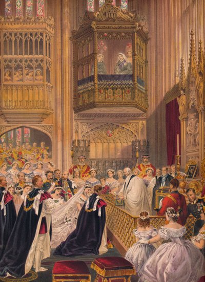 O casamento, 1863. de Robert Dudley