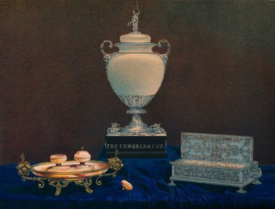 Vaso e tinteiros, 1863. de Robert Dudley