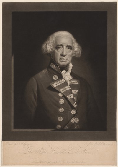 Richard, Earl Howe de Robert Dunkarton