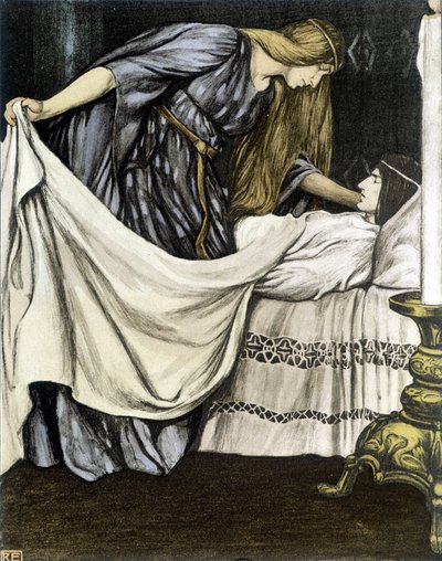 A Morte de Tristão - em "O Romano de Tristão e Iseul", de Robert Engels de Robert Engels