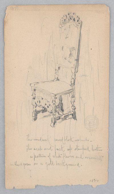 Cadeira de Robert Frederick Blum