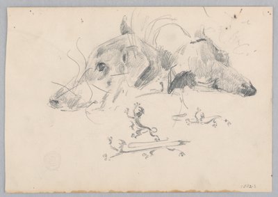 cão e leão de Robert Frederick Blum