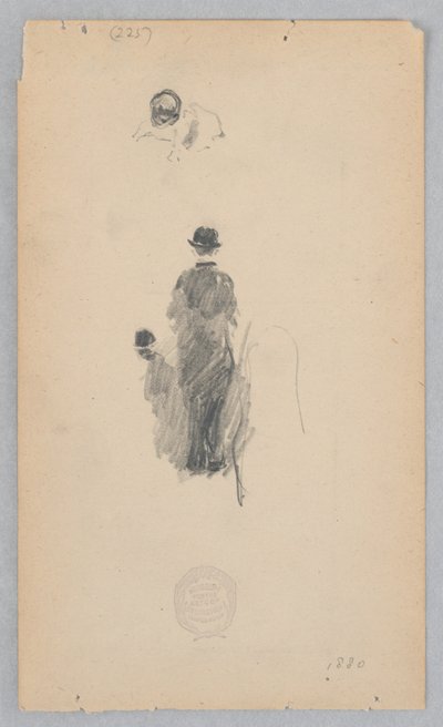 Figuras em uma multidão de Robert Frederick Blum
