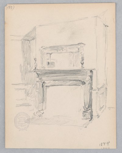 Lareira de Robert Frederick Blum