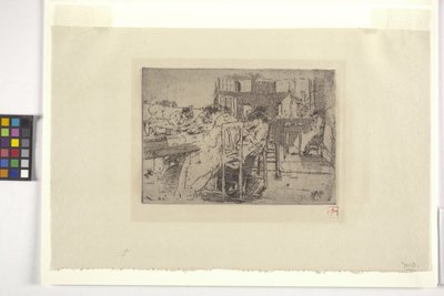 Interior de uma loja (tinta) de Robert Frederick Blum