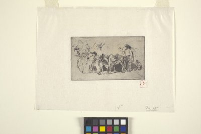 Homens e Burros, Roma (tinta) de Robert Frederick Blum