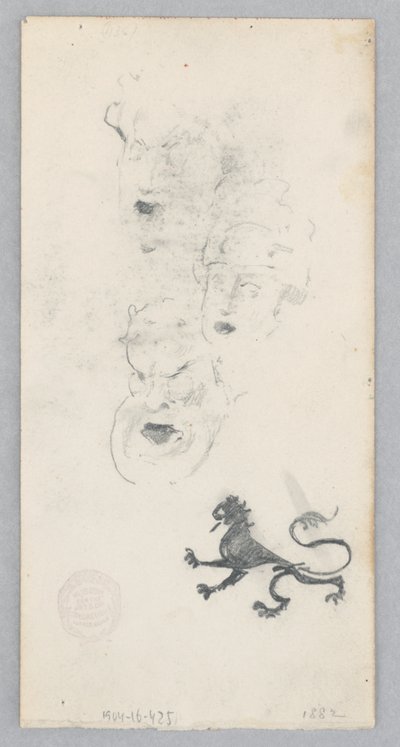 leão desenfreado de Robert Frederick Blum