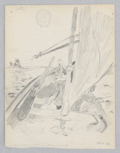 Barco a vela de Robert Frederick Blum