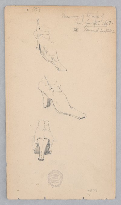 Sapato de Robert Frederick Blum