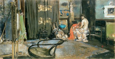 Ateliê de Robert F. Blum de Robert Frederick Blum