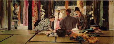 O comerciante de seda, 1890-93 de Robert Frederick Blum