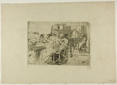Sem título (Meninas Dizendo Graça) de Robert Frederick Blum