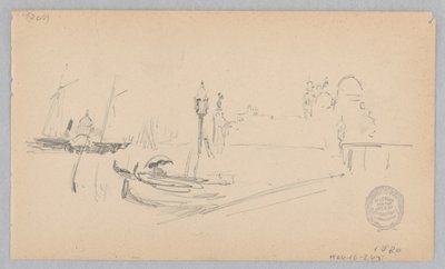 Vista de Veneza, Itália de Robert Frederick Blum