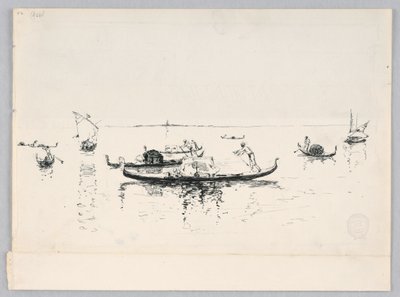 Vista de Veneza, Itália de Robert Frederick Blum