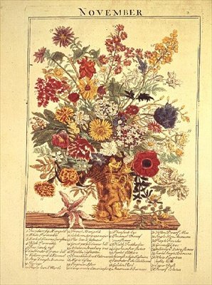 Novembro de `Flower Garden Displayed