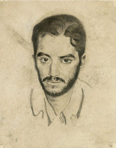 Auto-retrato, c. 1905. de Robert Genin