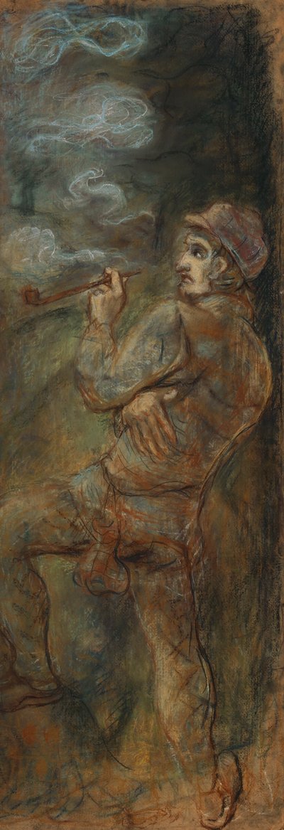 Fumante, 1917. de Robert Genin