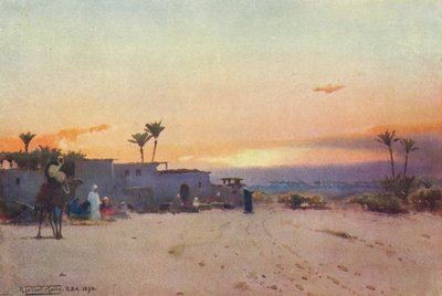Uma vila de Fellah, c1880, 1904 de Robert George Talbot Kelly
