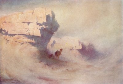 Tempestade de areia, c1880, 1904 de Robert George Talbot Kelly