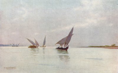 Um dia prateado no Nilo, c1880, 1904 de Robert George Talbot Kelly