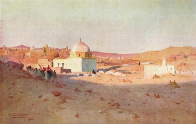 Cemitério Cufic, Assuan, c1880, 1904 de Robert George Talbot Kelly