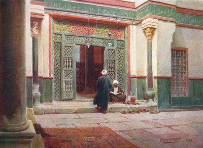 Grelha na mesquita do sultão Kelaun, c1880, 1904 de Robert George Talbot Kelly