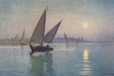 Luar no Nilo, perto do Cairo, c1880, 1904 de Robert George Talbot Kelly