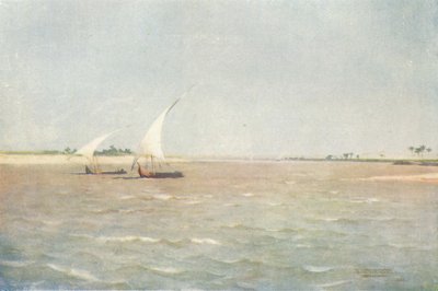 Vento norte no Nilo Superior, c1880, 1904 de Robert George Talbot Kelly