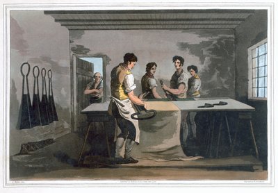 Aparadores de pano, 1814 de Robert Havell