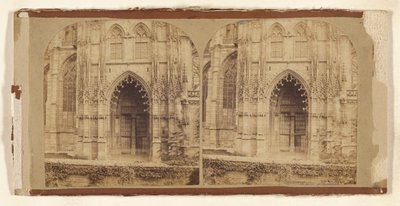 Igreja de Saint-Ouen, Ruão. (Pórtico sul.) de Robert Howlett