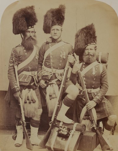 Gardner, McKenzie e Glen, 42nd (The Royal Highland) Regimento do Pé de Robert Howlett