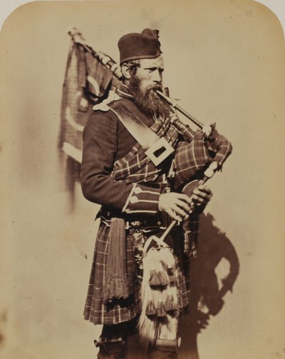 Major MacDonald, 72º Regimento de Pé (Duque de Highlanders de Albany) de Robert Howlett