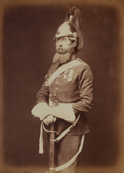 Sargento-Major Bailey, 1º Guarda Real Dragão de Robert Howlett