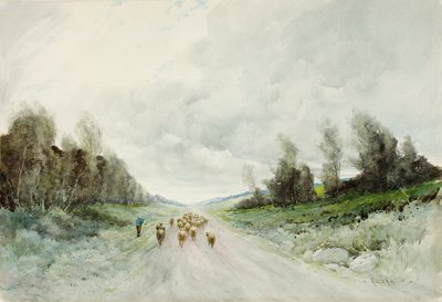 A Northumberland Road (wc no papel) de Robert J. Hewitt