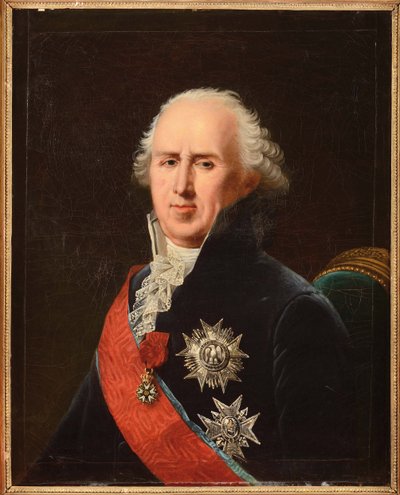 Retrato de Charles-Francois (Charles Francois) Lebrun (1739-1824), duc de Plaisance, de Lefevre, Robert (1756-1830). Óleo sobre tela de Robert Lefevre