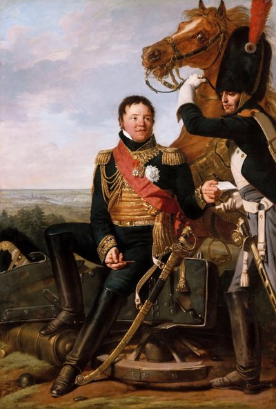 Retrato de Frédéric Henri Walther 1761-1813 de Robert Lefevre