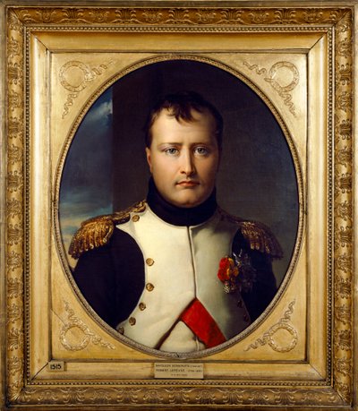 Retrato de Napoleão Bonaparte, século XIX de Robert Lefevre