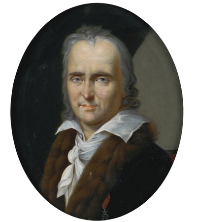 Retrato do compositor André Ernest Modeste Grétry 1741-1813 de Robert Lefevre