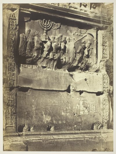 O Arco de Tito, 1855 de Robert MacPherson