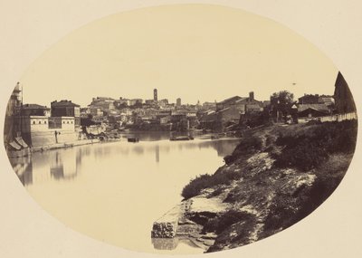 [Vista de Roma e do Tibre]. de Robert MacPherson