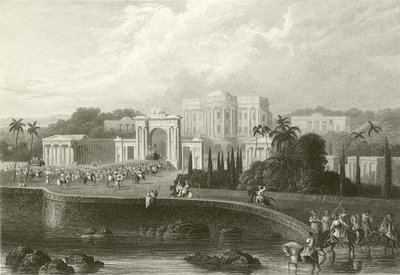 A residência britânica em Hyderabad de Robert Melville Grindlay