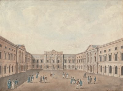 Desenho para o Tribunal da Universidade de Edimburgo de Robert Morrison