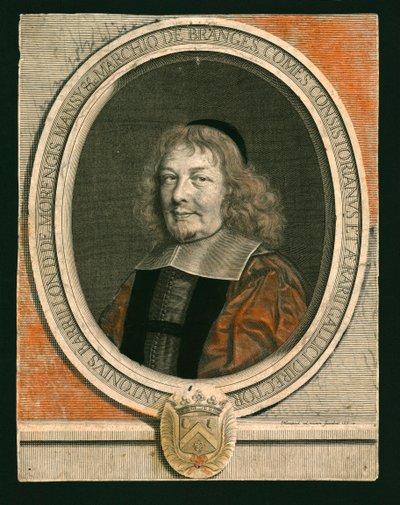 Antoine Barrillon de Morangis, c1661. de Robert Nanteuil