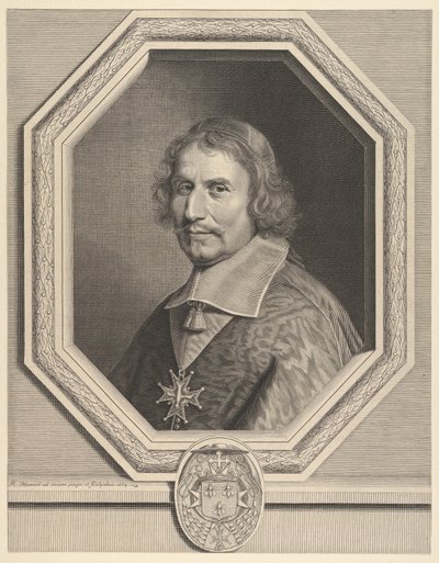 Cardeal Antonio Barberini, 1664. de Robert Nanteuil