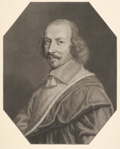 Cardeal Jules Mazarin, 1656. de Robert Nanteuil