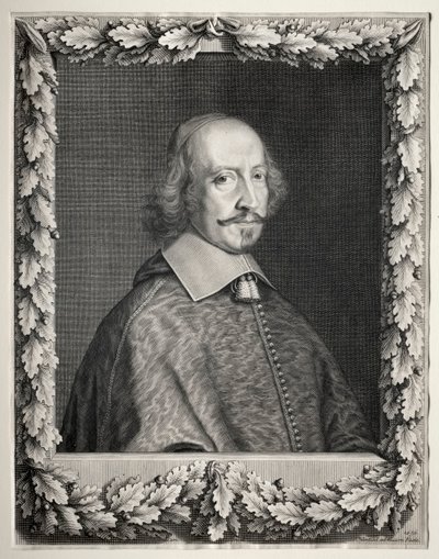 Cardeal Mazarin, 1656. de Robert Nanteuil