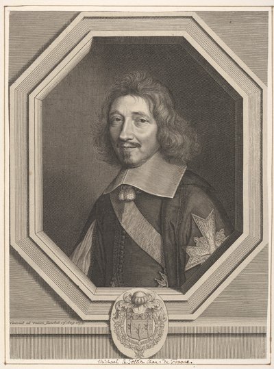 Chanceler Michael IV Le Tellier, 1658. de Robert Nanteuil