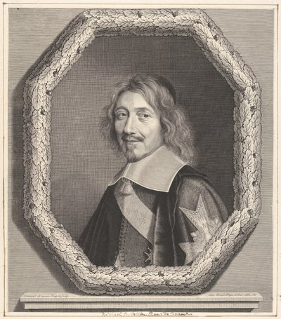Chanceler Michael IV Le Tellier, 1661. de Robert Nanteuil