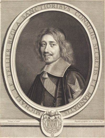 Chanceler Michel Le Tellier de Robert Nanteuil