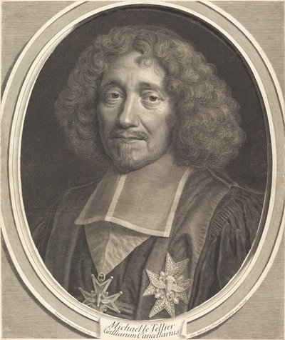 Chanceler Michel Le Tellier de Robert Nanteuil